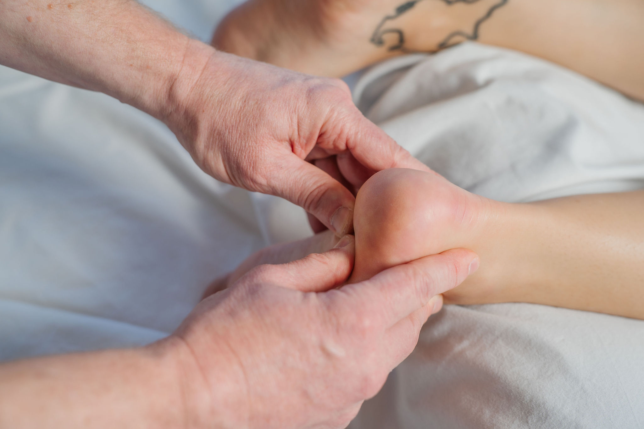 Structural Integration plantar fasciitis work